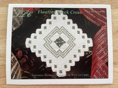 Floating Greek Cross Tiny Treasures #1 By Terry Lee Capps 1999 - Image 1 of 3