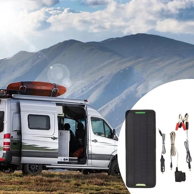 12V Solar Charger Kit for Trickle Charging Protects Battery from Damage - Image 1 of 4