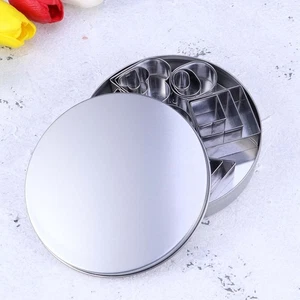 Pcs Stainless Steel Cookie Cutters Set Baking Metal Pastry Cutters Mini - Picture 1 of 11