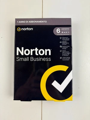Norton Small Business 6 Dispositivi 1 Anno Antivirus Sicurezza Aziendale - Immagine 1 di 3