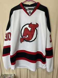 Martin Brodeur New Jersey Devils Jersey RBK CCM Hockey NHL Size 52 Pre Owned - Picture 1 of 17