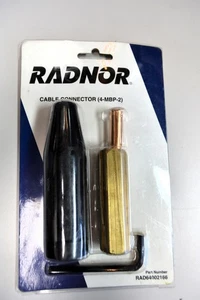 RADNOR™ Model CC4MBP 400 Amp Copper Alloy Cable Connector ( 4-MBP-2 ) - Picture 1 of 2