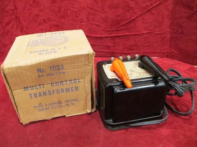 Vintage Lionel Train Transformer 1033 Original Box~ Tested - Image 1 of 4