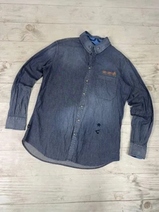 Vivienne Westwood Anglomania Hemden Button Denim Y2K Herren Größe XL Blau - Bild 1 von 21