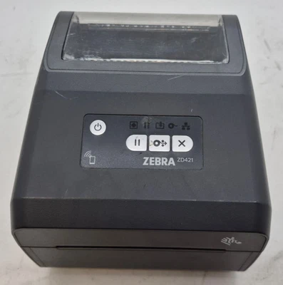 Zebra ZD421 USB Thermal Barcode Receipt Label Printer ZD4A042-D01E00EZ - Image 1 of 4