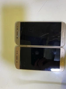 Zestaw 2x Samsung J7 Pro . Model mieszany NIEPRZETESTOWANE CZĘŚCI ZAMIENNE LUB NAPRAWY - Zdjęcie 1 z 7