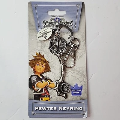 Disney Kingdom Hearts Star Seeker Blade MOC Pewter Key Ring Wait The Dawn 80142