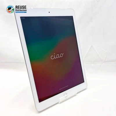 Apple iPad 9.7" 6 Gen 2018, 128Gb, Silver, Tablet, Ricondizionato, A85S - Immagine 1 di 4