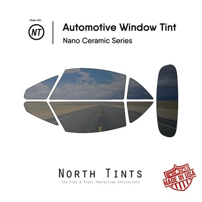 Película de tinte de ventana precortada nano cerámica para Mitsubishi Eclipse 2007-2012 Spyder Foto 1 de 4