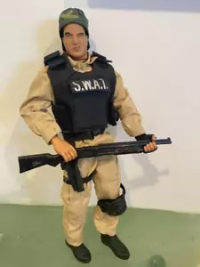 Action Figure 1:6 SWAT Sharpshooter 21 Cent Blackwater Sheriff Ultimate Soldier - Picture 1 of 11