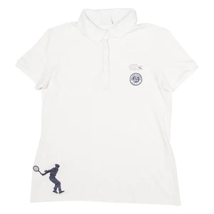 Polo donna Roland Garros Paris bianca S - Foto 1 di 6