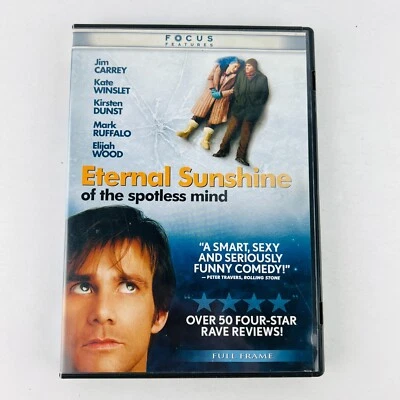 Eternal Sunshine Of The Spotless Mind DVD Jim Carrey Kate Winslet, Kirsten Dunst - Image 1 of 2