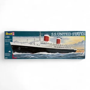 Revell S.S. Stati Uniti 1/600 Model Ship Kit 1991 #5234 SIGILLATO IN FABBRICA RARO - Foto 1 di 10