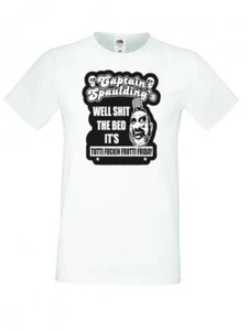 Mens Captain Spaulding Tutti Fruitti Friday House 1000 Unisex White T-Shirt - Picture 1 of 8