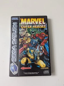 Marvel Super Heroes - SEGA Saturn Video Game PAL Complete - Picture 1 of 4