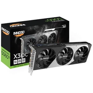 Inno3D GeForce RTX 5060 Ti 16GB TWIN X3 OC GDDR7 N506T3-16D7X-191073L 28Gbps - Picture 1 of 3