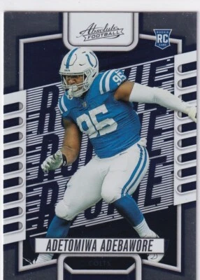 2023 Panini Absolute - Rookies Adetomiwa Adebawore #194 (RC) - Image 1 of 2
