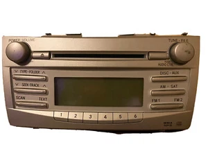 2010-2011 TOYOTA CAMRY 11846 RADIO STEREO MP3 CD PLAYER 86120-06480 - Picture 1 of 4