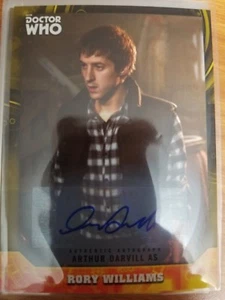2017 Doctor Who Signature Series Arthur Darvill as Rory Williams Autograph 11/25 - Picture 1 of 2