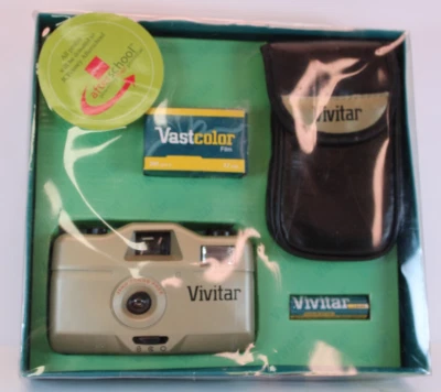 NIB Vtg Vivitar Camera Set With 35mm Film Case JC Penney Great for Beginners! - Image 1 of 4