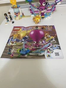 LEGO FRIENDS Amusement Park Funny Octopus 41373 Complete Instructions no box - Picture 1 of 5
