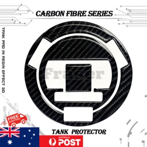 Carbon Fiber Tank Cover Sticker for BMW HP2 Sport S1000R F650GS S1000RR F800R - Picture 1 of 6
