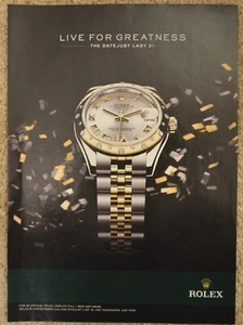Rolex Datejust Lady 31 Original Print Ad 2011  - Bild 1 von 1