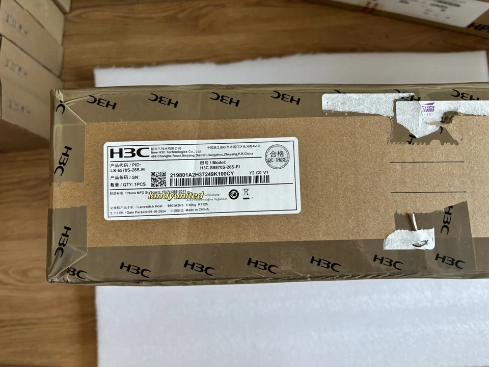 H3C switch H3C S5570S-28S-EI new and original ship by DHL - Image 1 of 4