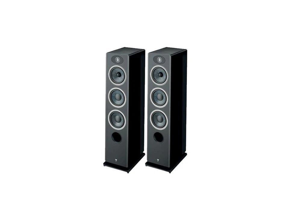 FOCAL VESTIA N. 2 COPPIA DIFFUSORI PAVIMENTO BLACK NUOVI - Immagine 1 di 1