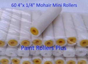"60 Mohair Mini Farbrollen 4"" x 1/4" - Bild 1 von 1