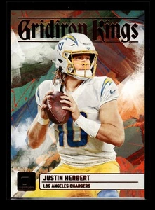 Panini Donruss Gridiron Kings 2023 #GK-4 Justin Herbert (Nuevo+)(FTB) - Imagen 1 de 2
