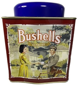 Bushells Supreme Leaf Tea Limited Edition 2007 EMPTY Tin Collectable Decor - Picture 1 of 10