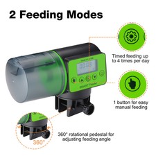 Automatic Fish Feeder Aquarium Tank Auto Fish Timer Feeder Adjustable Fish Food