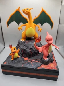 Charizard Evolution Resin Unlimit Studio Collectibles Model Statue 19cm - Picture 1 of 5