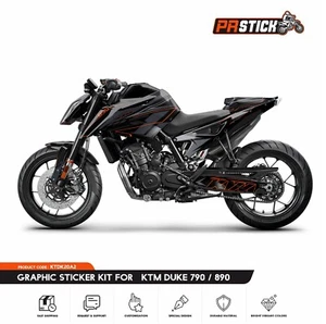 PRSTICK Graphic kit for KTM 890 / 790 DUKE 2018 - 2022 Sticker Kit - Picture 1 of 3