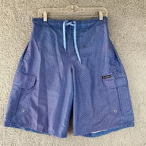 AIRWALK pantaloncino uomo cargo tasca nuoto baule tavola taglia small blu coulisse - Foto 1 di 12