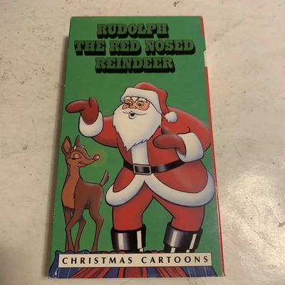rare Rudolph The Red Nosed Reindeer Video VHS 1992 Christmas Cartoons VHS3 - Image 1 of 3