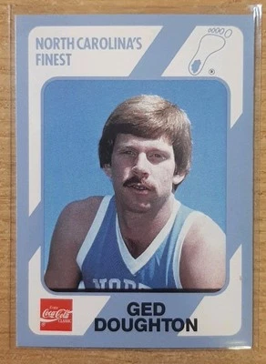 1989 COLLEGIATE COLLECTION NORTH CAROLINAS FINEST GED DOUGHTON #188 TAR HEELS - Image 1 of 2