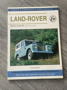 Land Rover Series 1, 2 & 3 Book By James Taylor CPP 3 - Picture 1 of 1