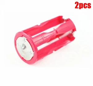2Pcs Parallel Adapter Battery Holder Case Box Convertor 4 AAA/LR03 To C Size rf - Picture 1 of 2
