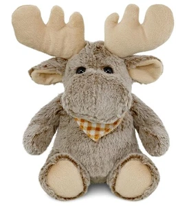 DolliBu Brown Sitting Moose Plush - Super Soft Moose Stuffed Animal, Wildlife... - Picture 1 of 7