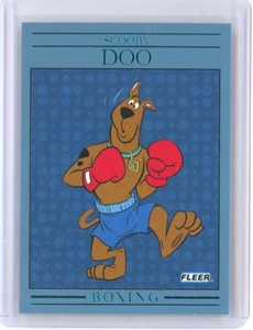 2025 SCOOBY-DOO UD FLEER SCOOBY-DOO #12 1991 FLEER BOXING PLATINUM 24/99!! - Picture 1 of 2