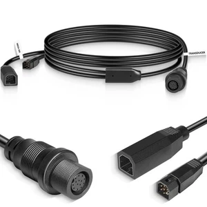 Replacement 9 M360 2DDI Y Cable for Humminbird MEGA 360 & Helix 8-15 Fish Finder - Picture 1 of 7