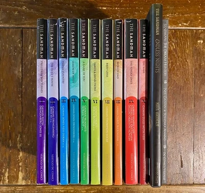 SANDMAN RAINBOW HC COMPLETE ✨ | VOLS. 1-10 | + ENDLESS NIGHTS & DREAM HUNTERS - Image 1 of 4