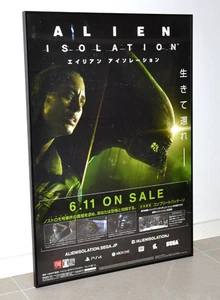 ALIEN: Isolation - Póster promocional B2 - 51,5 cm x 73 cm - PS4 Xbox 360 Japón - Imagen 1 de 3