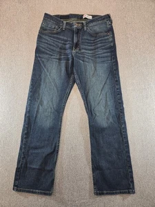 Men’s Wrangler Relaxed Fit Boot Cut Denim Jeans Size 32x30 Blue Classic Western - Picture 1 of 7