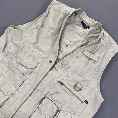 5.11 Tactical Vest Mens XL Khaki Multi Pocket Utility Fishing CCW Travel 80001 - Image 1 of 4