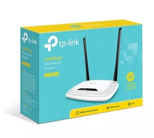 TP-Link TL-WR841N 2.4GHz N300 300Mbps Wireless WiFi Router / AP / Range Extender - Picture 1 of 2