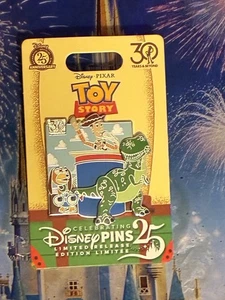 Disney Parks 2025 Toy Story 30th Anniversary Woody Rex Slinky Dog LR Pin - Picture 1 of 1
