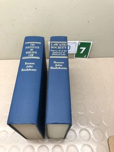 The Institutes of Biblical Law & Law and Society Set of 2 Rousas John Rushdoony - Picture 1 of 6
